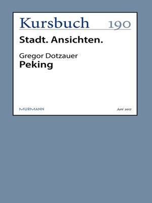 cover image of Peking